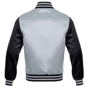 OEM Custom Chenille Embroidery Synthetic Leather Sleeve Winter Waterproof Knitted Baseball Letterman <b>Varsity</b> <b>Jacket</b> for Men - Product Image 1