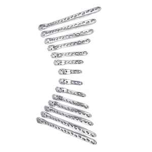 Ensemble de plaques de fixation proximales du fémur, 14 pièces, 7L 7R, acier inoxydable, instrument chirurgical vétérinaire manuel pour la fixation osseuse des animaux - Product Image 6