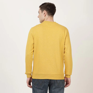 เสื้อกันหนาวแบบสวมศีรษะมีฮู้ดสำหรับผู้ชาย, เสื้อกันหนาวผ้าฟลีซผ้าฝ้าย100% ลำลองสไตล์สตรีทแวร์สไตล์ฮิปฮอปปักสกรีนลายสีพื้น - Product Image 4