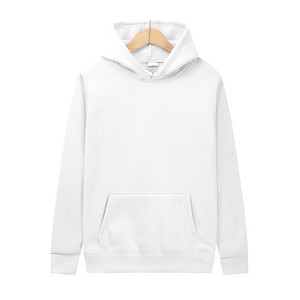OEM personalizado comercio liso sudadera hombres y mujeres color sólido sudadera impresa Sudadera con capucha suelta casual Sudadera con capucha - Product Image 1