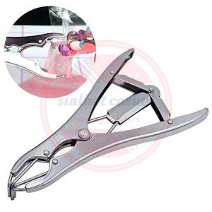 Herramienta de alicates de castración Elastrator, alicates de castrador de acero inoxidable de alta calidad, instrumentos veterinarios - Product Image 6