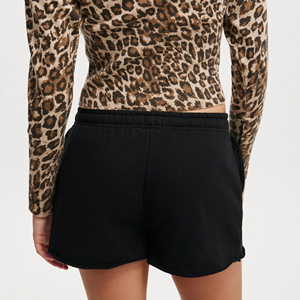 Nuevo último diseño 2025 pantalones cortos para mujer 100% algodón personalizado DTF impreso pegatinas antiarrugas pantalones cortos transpirables de hip hop para mujer - Product Image 6