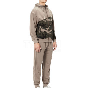 Vente de gros Design personnalisé Contraste de couleur Survêtement pour homme Survêtement pour homme de qualité supérieure à vendre - Product Image 5
