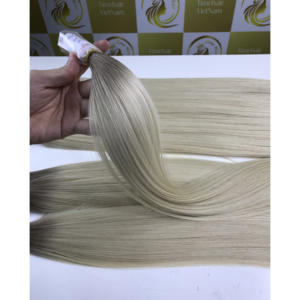 มัดผมเวียดนามสีน้ำตาลผมคนธรรมชาติ100% ยาวสองเท่าแบบชาวยุโรปทุกสี - Product Image 5