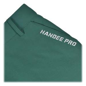 Handee Women's Green Floral Woven Golf Clothing Breathable 100% Polyester Elegant Stylish Dress - Product Image 4