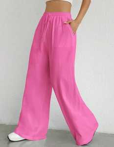 Pantalones Anchos Casuales y Transpirables para Mujer, Suministro ODM de CY, Código 4019 - Product Image 5