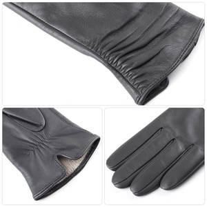 Gants en cuir personnalisés pour femmes, respirants et ajustables, en cuir confortable, à utiliser dans tous les gants en cuir pour femmes - Product Image 6