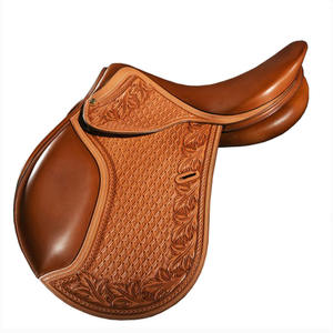 Selle de dressage en cuir de vache véritable, best-seller, selle anglaise pour cheval, produit d'équitation en cuir de vache véritable - Product Image 5