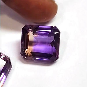 2ชิ้นของ ametrine ธรรมชาติ32มม. ด้านเบาะโบราณ56ซม. มากขาย iroc อัญมณีหลวมที่มีคุณภาพสูงตัดเรา $168สำหรับทั้งคู่ - Product Image 1