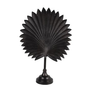 Sculpture artisanale de forme abstraite audacieuse Imaginative Metal Wood Marble Base Design d'objet décoratif - Product Image 2