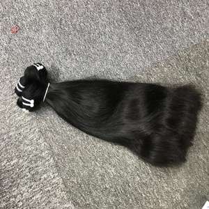 ผมต่อแบบตรงจากเวียดนามสีดำธรรมชาติบริสุทธิ์100% - Product Image 6