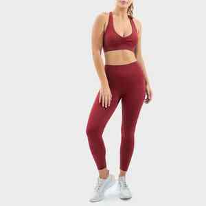 Leggings de Yoga de cintura alta personalizados para mujer, mallas deportivas con control de barriga para gimnasio y entrenamiento - Product Image 1