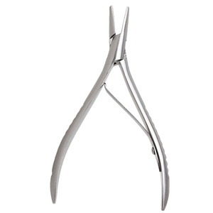 Pince à perles 7 pouces de long ruban en presse plate pince d'extension de cheveux de qualité supérieure lien à anneau à ressort unique - Product Image 1