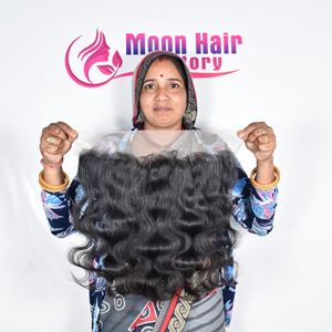 Cheveux humains indiens bruts de qualité supérieure 2026, frontal Bodywave, produit de qualité, prix de gros, extension crépue naturelle à vendre - Product Image 3