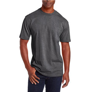 Camisetas de Algodón 100% Pesado para Hombre, Camisetas de Alta Calidad para Hombre, Logotipo Personalizado al por Mayor, Camisetas OEM para Chicos a la Moda - Product Image 1