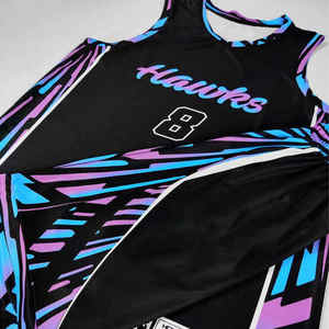 Ensembles de basket-ball pour hommes de superbe qualité Uniforme de basket-ball pour hommes respirant et nouveauté à vendre - Product Image 5