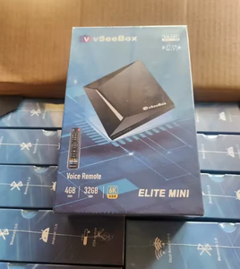 Tout nouveau Vseeeebox Eliite Mini Android TV Box 4K Ultra HD WiFi 6 Bluetooth 5.0 2 Go 16 Go Lecteur multimédia intelligent compact - Product Image 2