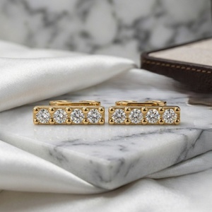 2.25CTW Round Bezel Set Diamond Chain <b>Bracelet</b> - Product Image 2