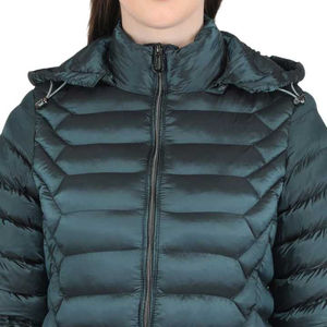 Veste d'hiver pour femme de haute qualité, rembourrage épais, chaude, respirante, écologique, matelassée en coton et nylon, légère, coupe-vent - Product Image 4