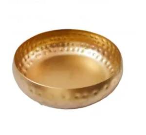 Bol de service au chocolat de forme ronde en métal argenté de la meilleure qualité bonbons décoratifs pour la maison élégants respectueux de l'environnement pour l'utilisation de mariages - Product Image 4