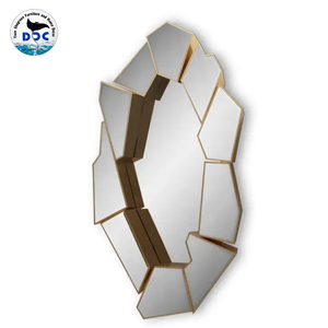 Espejo de Pared Moderno de Alta Calidad con Diseño de Grietas, Ideal para Dormitorio, Sala de Estar, Apartamento u Oficina, Procedente de Vietnam - Product Image 3
