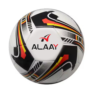 Alaay Tamaño y peso oficiales Balón de fútbol de cuero Tamaño 2 Balón de fútbol - Product Image 1