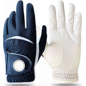 Professional Manufacture Premium Quality Genuine Sheepskin Leather Golf Gloves <b>for</b> Woman <b>Men</b> Custom Logo - Product Image 2