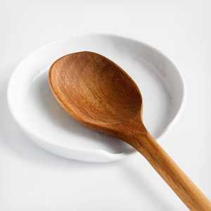 Cuchara de Servir Clásica de Madera Natural Ecológica con Diseño Ergonómico y Acabado Liso para Tareas Diarias de Cocina - Product Image 2