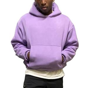 เสื้อฮู้ดดี้ผ้าฝ้าย 100% ทรงครอป ฟิตปกติ น้ำหนัก 360-610 กรัม แบบยูนิเซ็กซ์ สกรีนโลโก้ตามสั่ง สำหรับฤดูหนาว สีพื้น ปี 2026 - Product Image 4