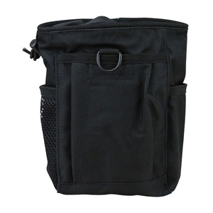 Large Dump Pouch - Black front utility pocket <b>velcro</b> closure fully molle compatible molle pouch Camouflage Custom - Product Image 1