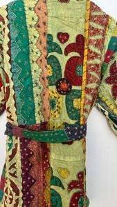 Chaqueta Kantha DE TRABAJO cortado, chaqueta Kantha hecha a mano, chaqueta de retazos, chaqueta bordada, chaqueta Kimono, chaqueta acolchada, abrigo de estilo - Product Image 6