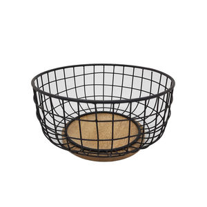 Unique Design Metal and Iron Rectangle Shape <b>Basket</b> Wholesale Bulk Simple Design High Quality for <b>Storage</b> Fruit Customized - Product Image 4