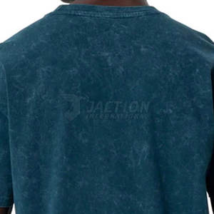 Nuevos adultos, venta al por mayor, precio barato, Camisetas estampadas para hombres, ajuste holgado, 100% algodón, camisetas transpirables de lavado ácido más vendidas - Product Image 6