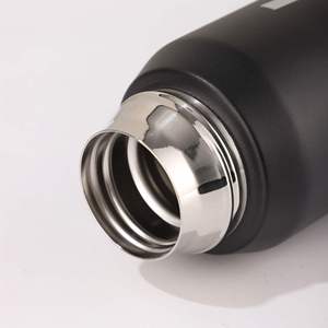 Bouteille d'eau sport isotherme en acier inoxydable de 1000 ml en forme de balle, personnalisable en gros - Product Image 3