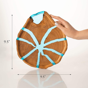 Handcrafted Resin Wood Serving <b>Tray</b> Stylish Home Decor From India High Quality for Practical Serving by saniya handicraft - Product Image 6
