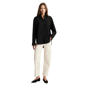 Jeans Ajustados de Mezclilla Premium para Mujer, Corte Regular, Casuales, Lisos, Lavados, Transpirables, Venta Directa de Fábrica, Diseño Personalizado OEM ODM - Product Image 3