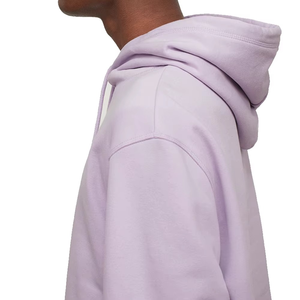 Sudadera con Capucha para Hombre, Color Morado Claro, Corte Regular, Informal, Tejida, Manga Larga, Color Sólido, con Bolsillos - Product Image 5