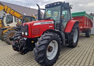 Tractor de Ruedas Usado Massey Ferguson 6465 4WD con Motor y Bomba/Cojinete Kipor de 180HP, Equipo Agrícola Multifuncional en Venta - Product Image 2