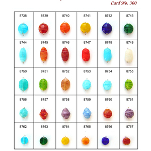 Thủ công Murano Millefiori phẳng Mặt dây chuyền Thủy Tinh Hạt Vòng đeo tay thiết kế độc đáo pha lê lampwork kính hạt đối với trang sức làm - Product Image 6