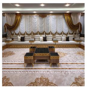 Sièges au sol orientaux, canapé ethnique, canapé Majlis arabe, canapé de style ottoman, ensemble Jalsa arabe, sièges au sol orientaux de luxe - Product Image 1