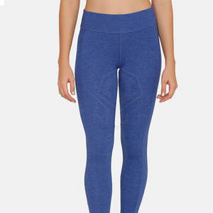 Legging décontracté pour femme de haute qualité, taille haute, 100% coton, nouveau design, séchage rapide, respirant, couleurs et logo personnalisés, toutes saisons - Product Image 1