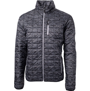 Veste matelassée pour hommes lourds quantité en vrac par temps froid avec col montant fermeture à glissière complète logo veste matelassée pour hommes - Product Image 6