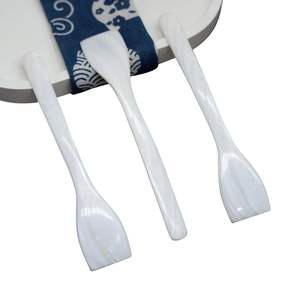 Natural SeaShell <b>Ice</b> <b>Cream</b> Scoop Coffee Caviar Spoons Mother of Pearl Seashells Stirring Spoons Teaspoon Crafts Kitchen <b>Tools</b> - Product Image 1
