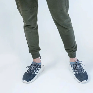 Pantalones holgados de secado rápido con estampado de algodón 100% OEM para hombre, ropa para correr en el gimnasio, pantalones para correr y ropa de entrenamiento, pantalones para correr - Product Image 5