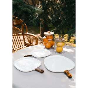 Woody 38x25 cm Service en porcelaine pour plats et assiettes - Product Image 3