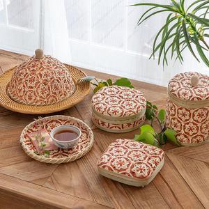 Nice <b>Small</b> Bamboo Storage <b>Basket</b> with Lid Traditional Vietnamese Bamboo Box for Storage or <b>Gift</b> Packaging - Product Image 6