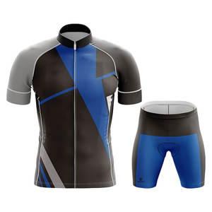 Best Selling Custom <b>Men's</b> <b>Cycling</b> Jerseys <b>Shorts</b> Best Printed Half Sleeves Sports Usage Sets Sublimation <b>Cycling</b> Uniform - Product Image 1