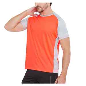 T-shirt de sport respirant à séchage rapide anti-UV coupe classique pour la salle de sport, la remise en forme, l'entraînement, la performance sportive, la course à pied pour hommes - Product Image 3