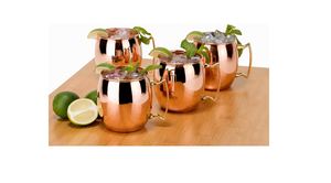 Divris Tasse à Moscow Mule 100% Cuivre Pur avec Poignée, Design Classique Écologique, Option Logo Personnalisé, Origine Ontario, Vente en Gros - Product Image 5