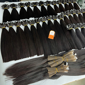 มัดผมดิบแท้แบบไม่ผ่านกระบวนการผมมนุษย์ผมตรงกระดูกสีดำ - Product Image 6